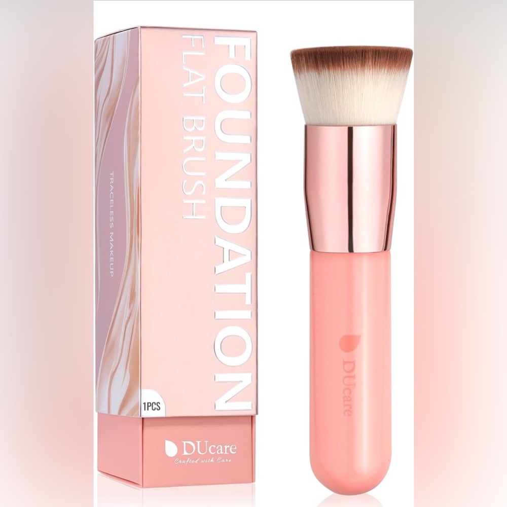 Ducare flat foundation brush pink